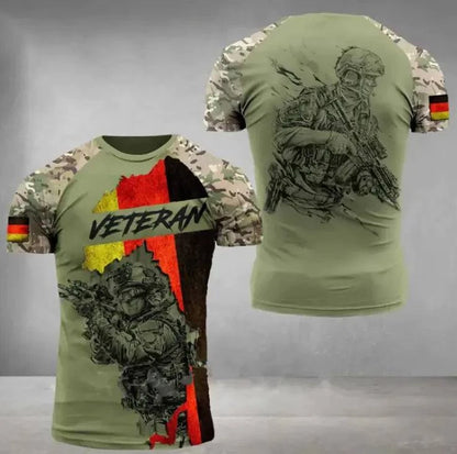 Military Printed 3dT-Shirt - Rafaga1