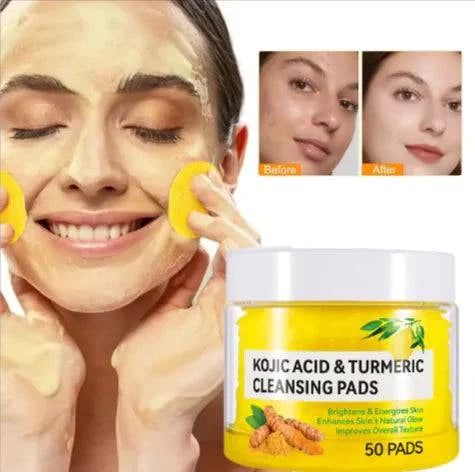 Turmeric Kojic Acid Cotton Cloth for Gentle Skin Care - Rafaga1