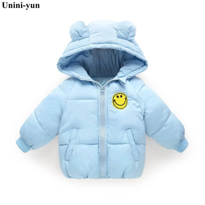 Kids Warm Hooded Coat - Rafaga1