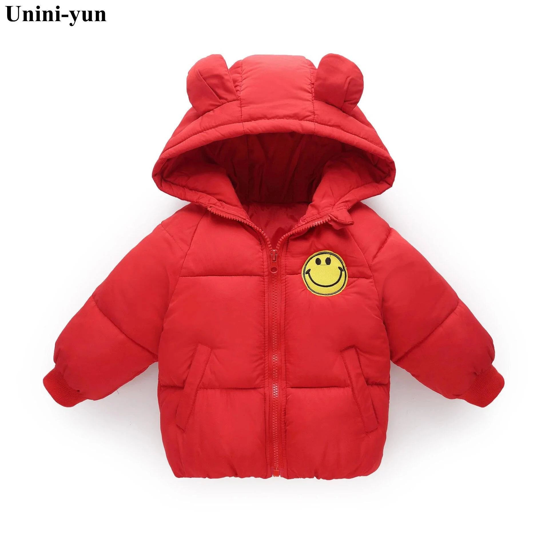 Kids Warm Hooded Coat - Rafaga1