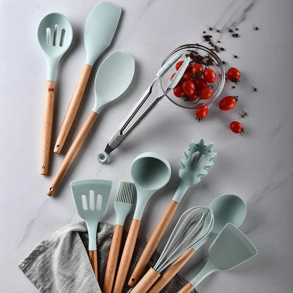 Silicone Kitchen Utensil Set - Rafaga1