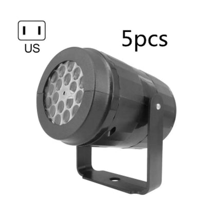 Snowflake LED Projector Light – Rotating Xmas Pattern for Outdoor Holiday Decor - Rafaga1