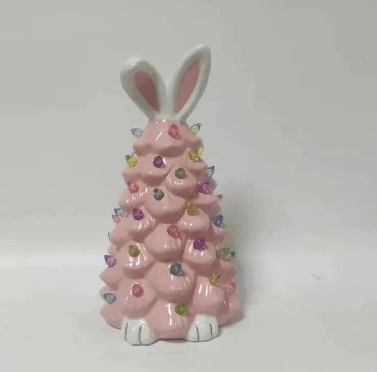 Easter Bunny Ceramic Tree Ornaments - Rafaga1