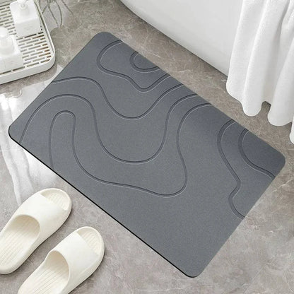 Non-Slip Diatom Absorbent Bathroom Mat - Rafaga1