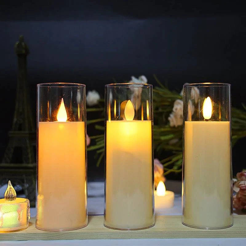 LED Electronic Luminous Candle - Rafaga1