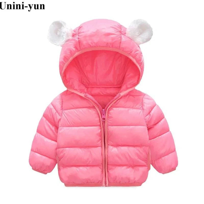 Kids Warm Hooded Coat - Rafaga1