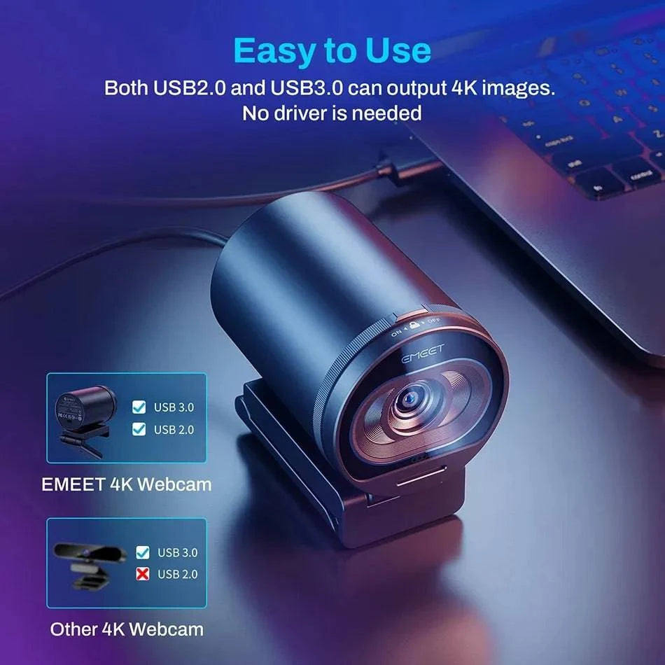 Ultra-clear 4K Live Broadcast Computer Camera - Rafaga1