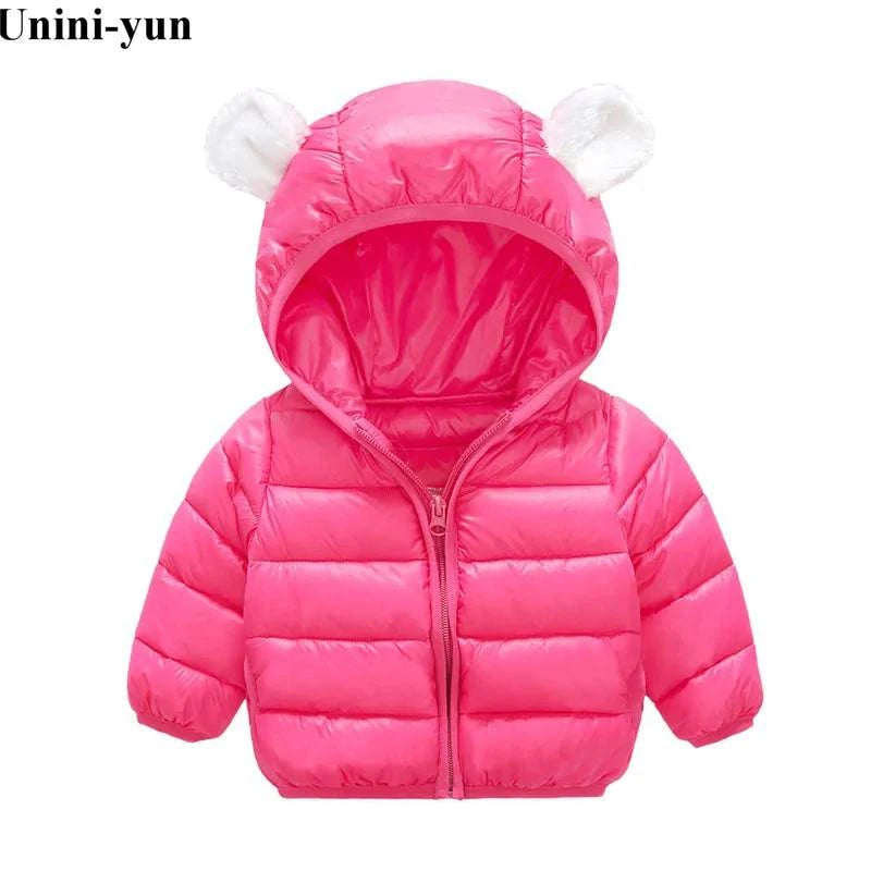 Kids Warm Hooded Coat - Rafaga1