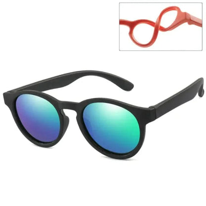 Kids Round Polarized Sunglasses - Rafaga1