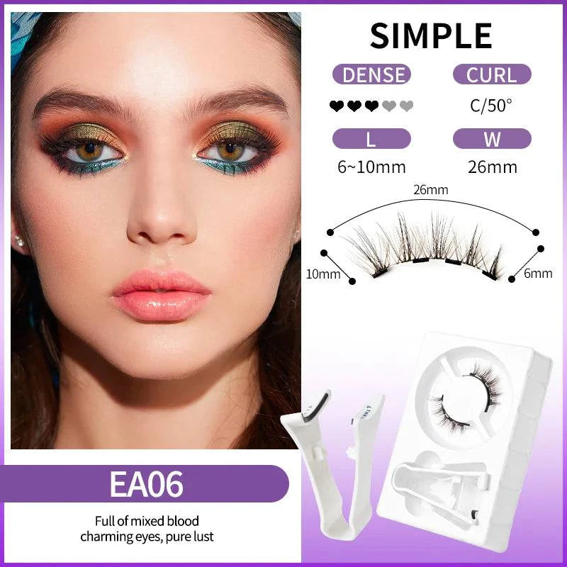 Lightweight Mink False Eyelashes - Rafaga1