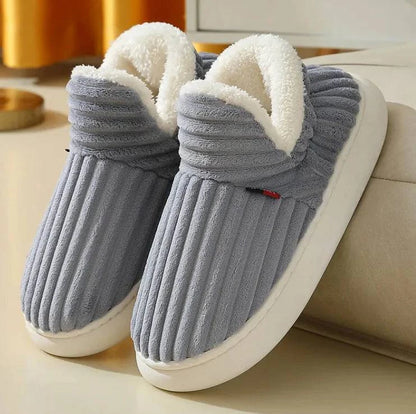 Men's & Women's Fleece Plush Cotton Slippers - Rafaga1