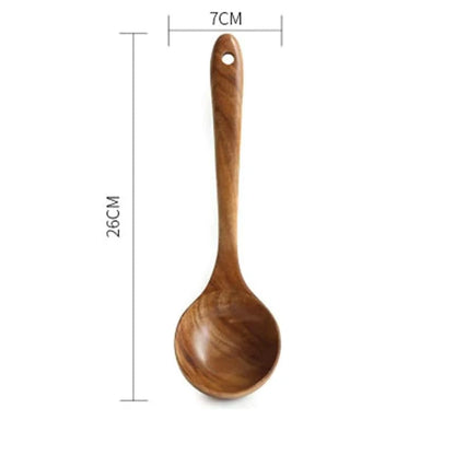 Essential Non-Stick Cookware & Wooden Spoon Set - Rafaga1