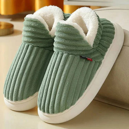 Men's & Women's Fleece Plush Cotton Slippers - Rafaga1