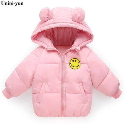 Kids Warm Hooded Coat - Rafaga1