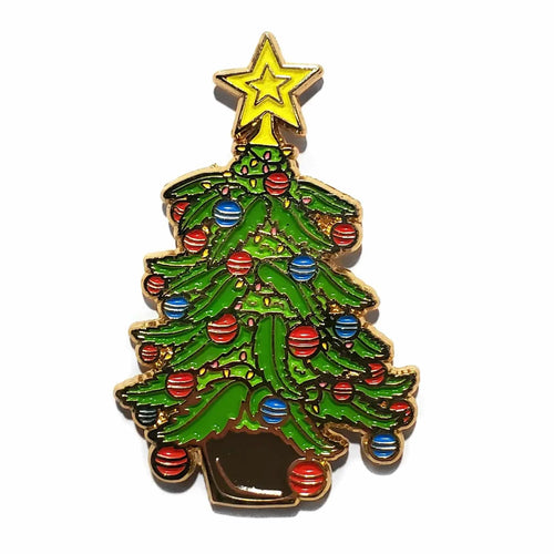 Cannabis Christmas Tree Pin - Rafaga1