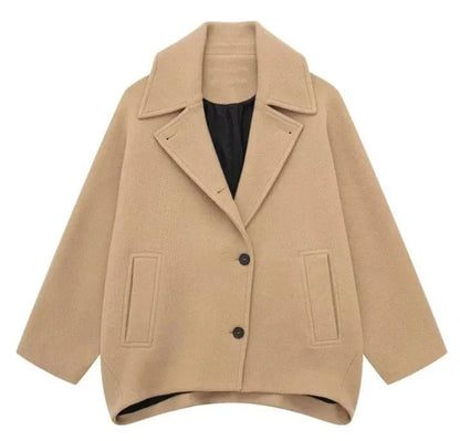 Cozy Chic Wool Coat - Rafaga1