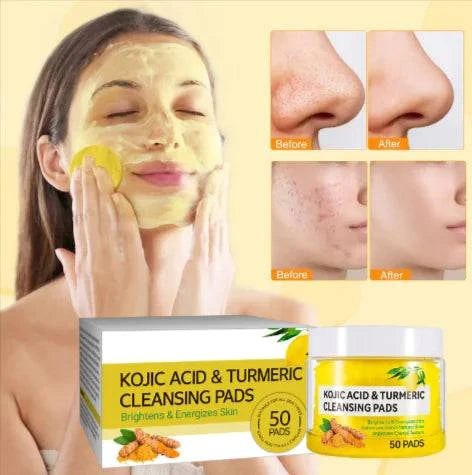 Turmeric Kojic Acid Cotton Cloth for Gentle Skin Care - Rafaga1