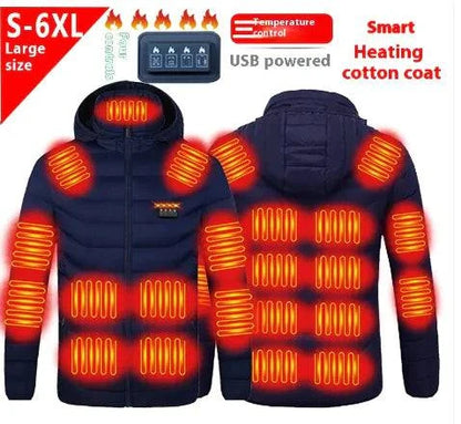 Men's 21 Heating Cotton-padded Jackets - Rafaga1