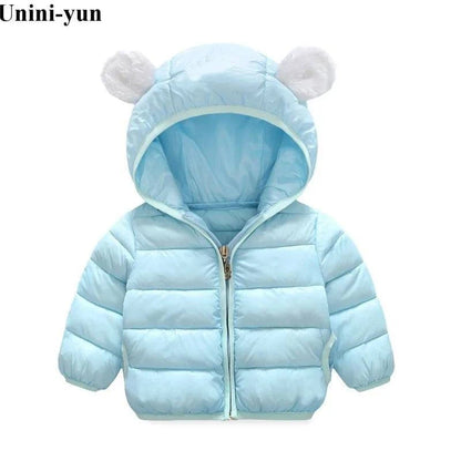 Kids Warm Hooded Coat - Rafaga1