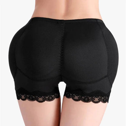 Lace Body Shaper Panties with Corset & Hip Pads - Rafaga1