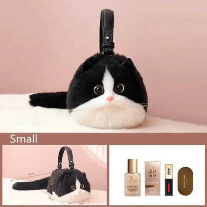 Women's Cute Handmade Cat Doll Bag - Rafaga1