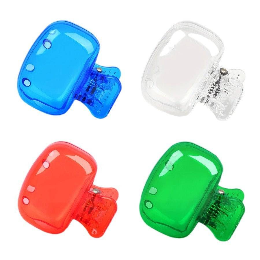 Toothbrush Storage Clip Travel Essential Protective Cap Of Toothbrush Portable Toothbrush Box - Rafaga1