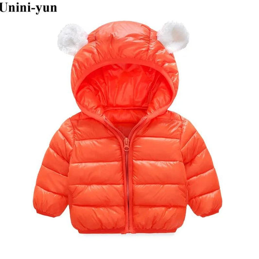 Kids Warm Hooded Coat - Rafaga1