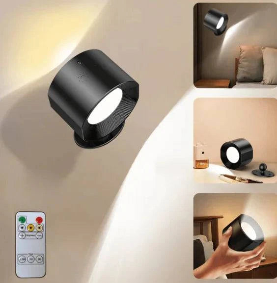 Magnetic Wall-Mounted Bedside Lamp - Rafaga1