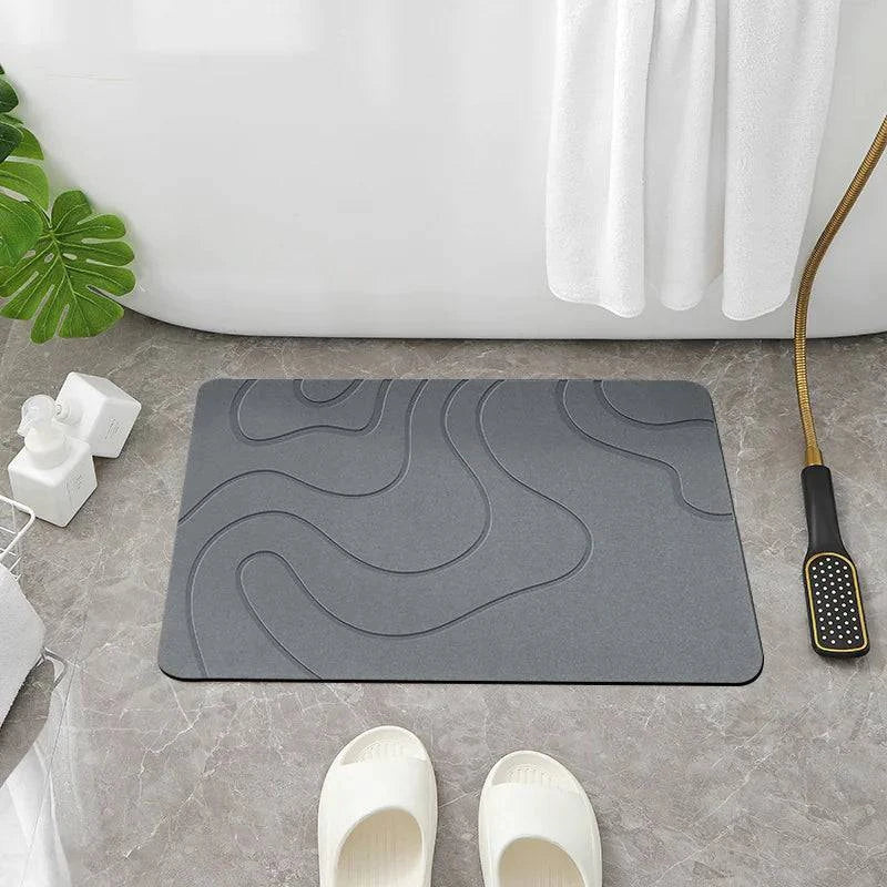 Non-Slip Diatom Absorbent Bathroom Mat - Rafaga1