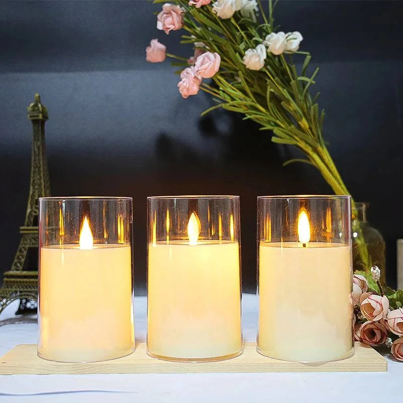 LED Electronic Luminous Candle - Rafaga1