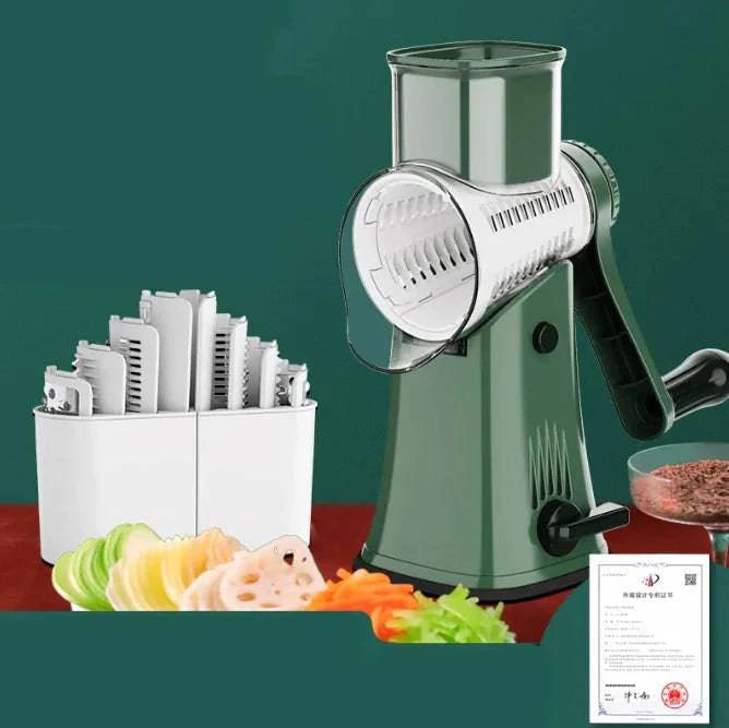 Multifunctional Vegetable Cutter, Hand Roller, Kitchen Cutter, Plane Potatoes, Cut Wave Slices - Rafaga1