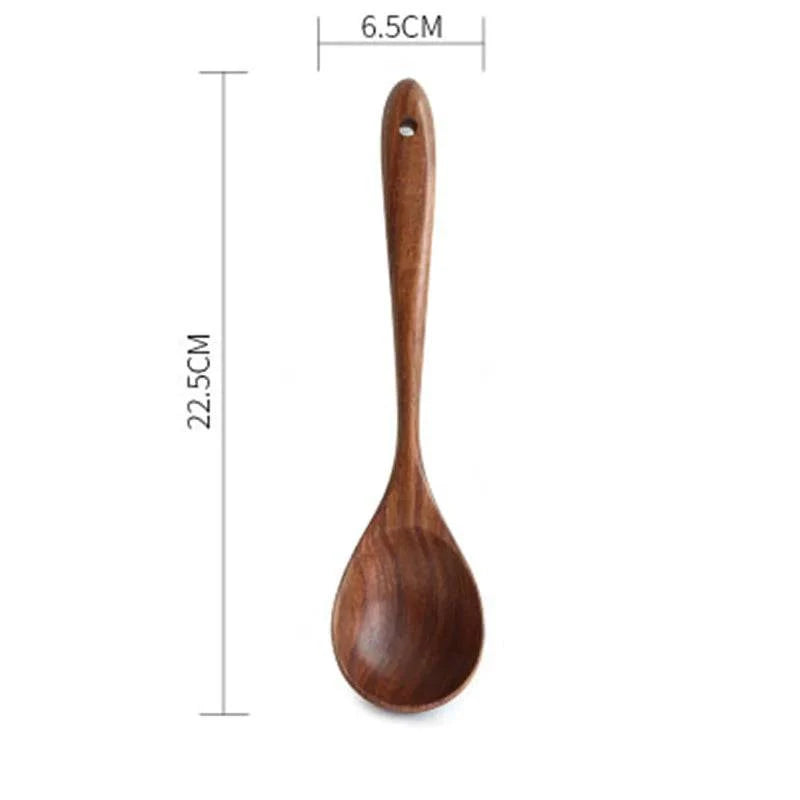 Essential Non-Stick Cookware & Wooden Spoon Set - Rafaga1