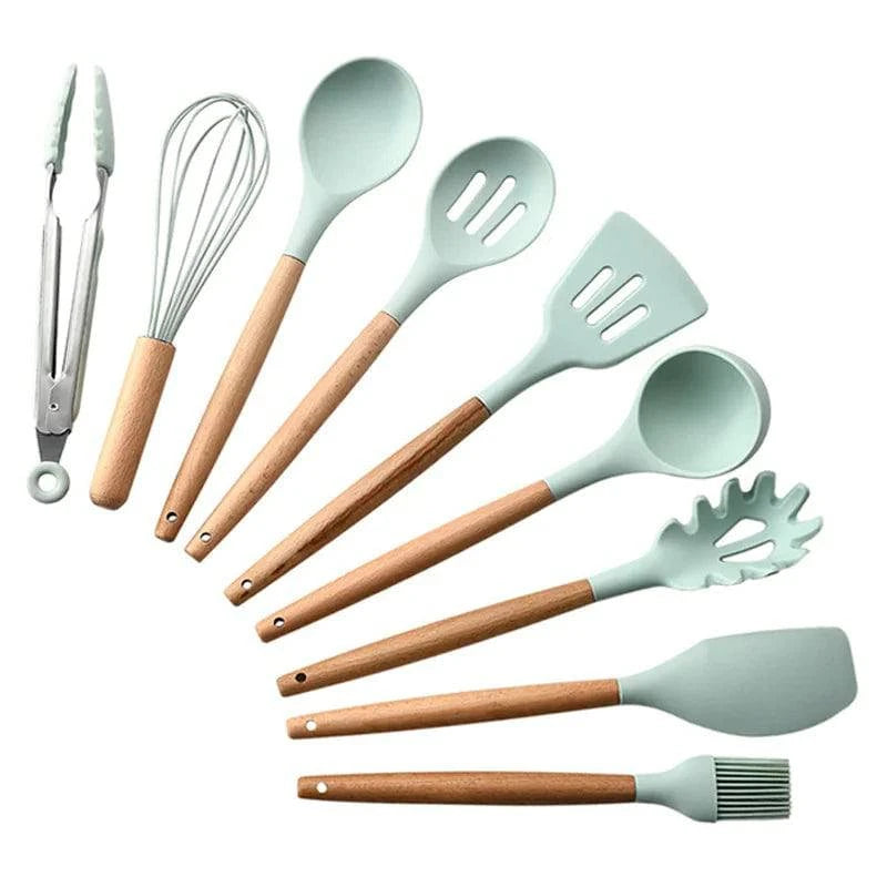 Silicone Kitchen Utensil Set - Rafaga1