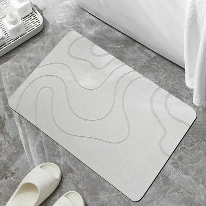 Non-Slip Diatom Absorbent Bathroom Mat - Rafaga1