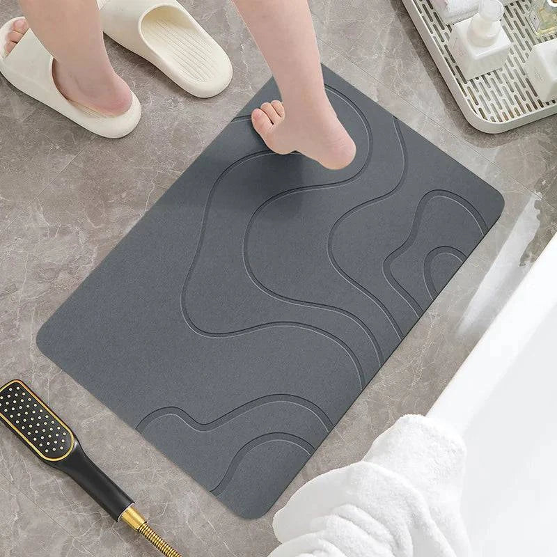 Non-Slip Diatom Absorbent Bathroom Mat - Rafaga1