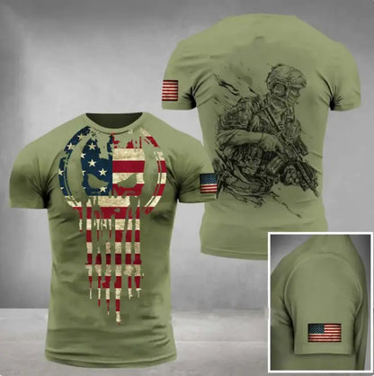 Military Printed 3dT-Shirt - Rafaga1