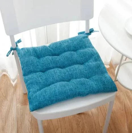 Nordic-Style Thick Linen Seat Cushion - Rafaga1