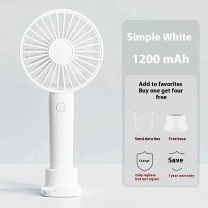 Portable Portable Mute Small Handheld Fan - Rafaga1