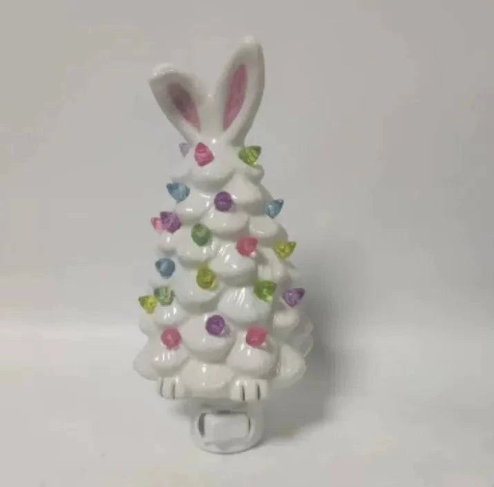 Easter Bunny Ceramic Tree Ornaments - Rafaga1