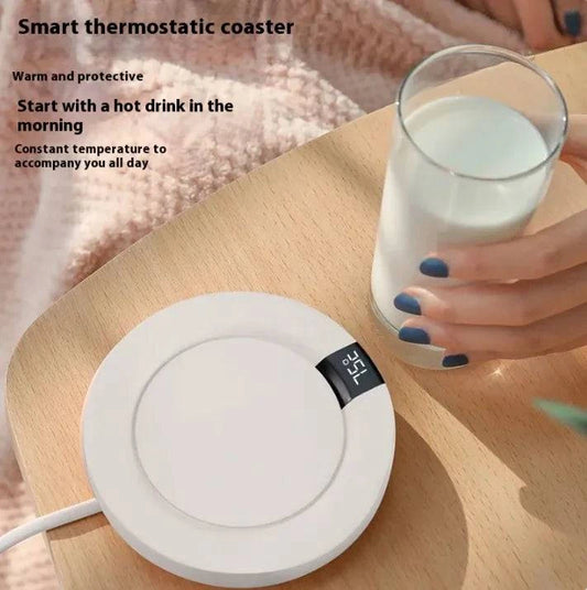 WarmBrew Constant Temperature Insulation Heating Milk Coaster - Rafaga1