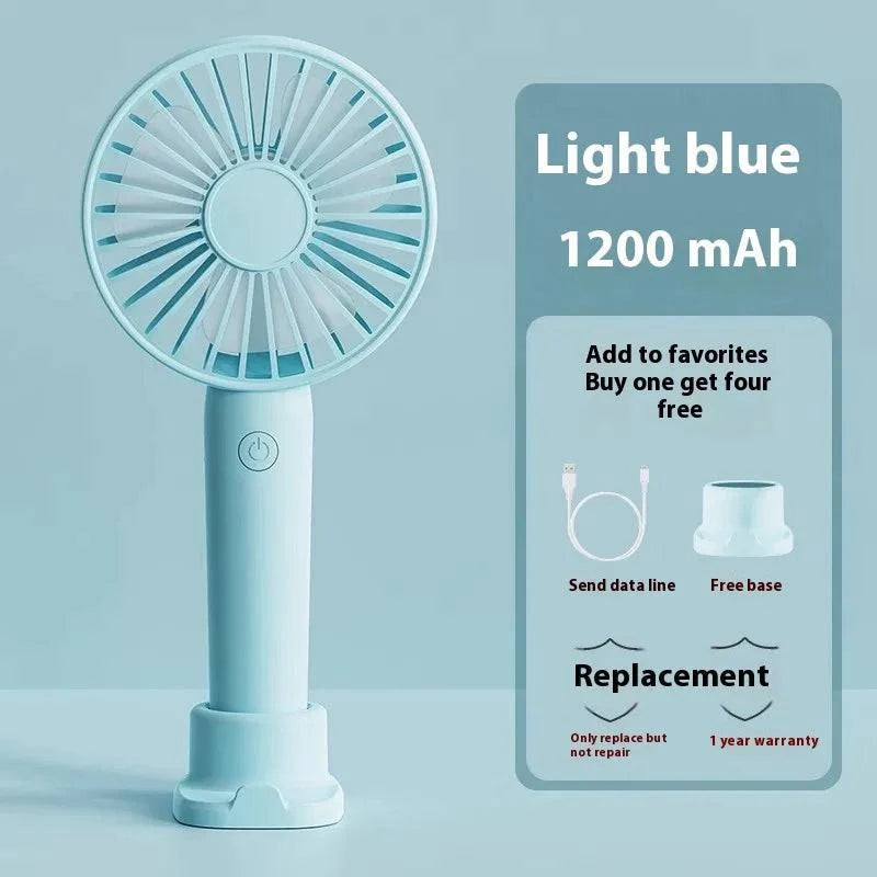 Portable Portable Mute Small Handheld Fan - Rafaga1