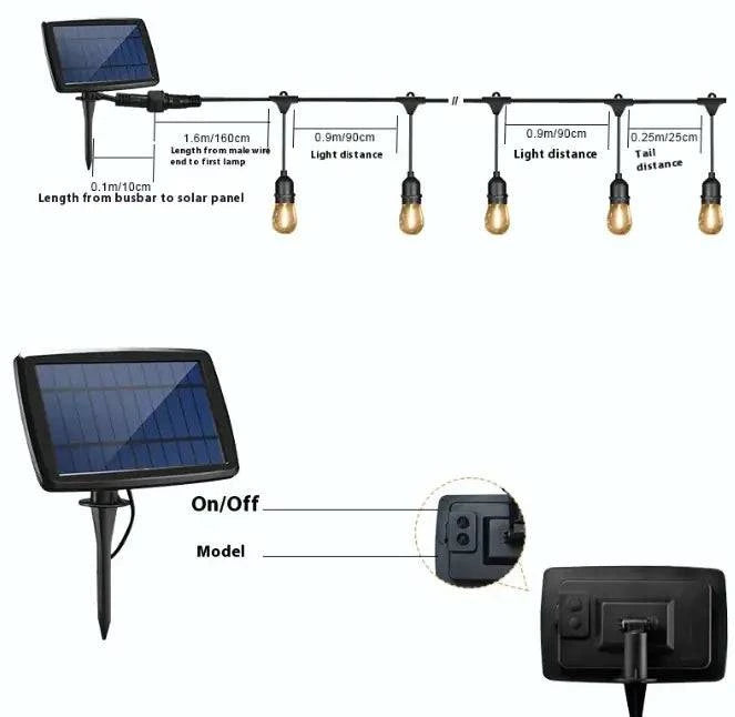 Solar String Lights - Rafaga1