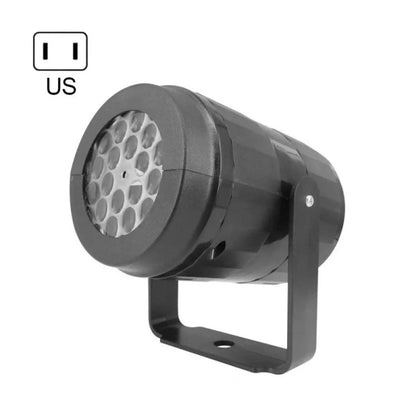 Snowflake LED Projector Light – Rotating Xmas Pattern for Outdoor Holiday Decor - Rafaga1