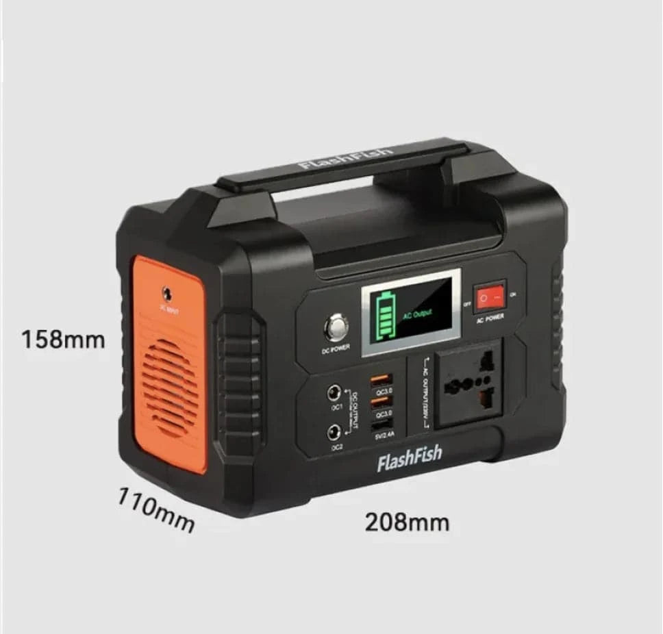 200W Portable Outdoor Power Bank with 220V Emergency Backup - Rafaga1