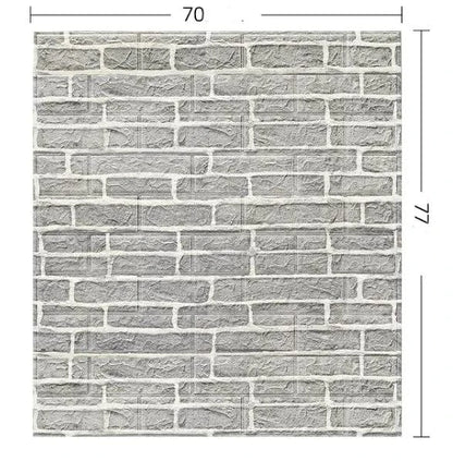 Brick Style Foam Panel - Rafaga1