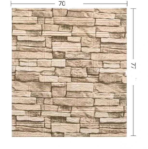 Brick Style Foam Panel - Rafaga1